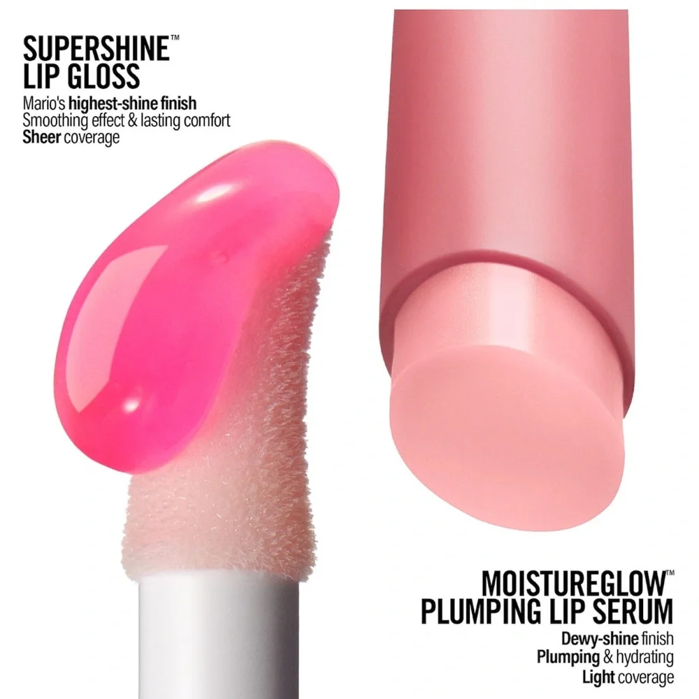 Makeup By Mario💄Supershine Hydrating Lip Gloss in Bare Color NWOB
